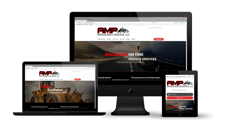website design and marketing services for trucking companies