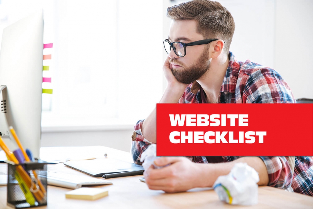 website design and seo checklists